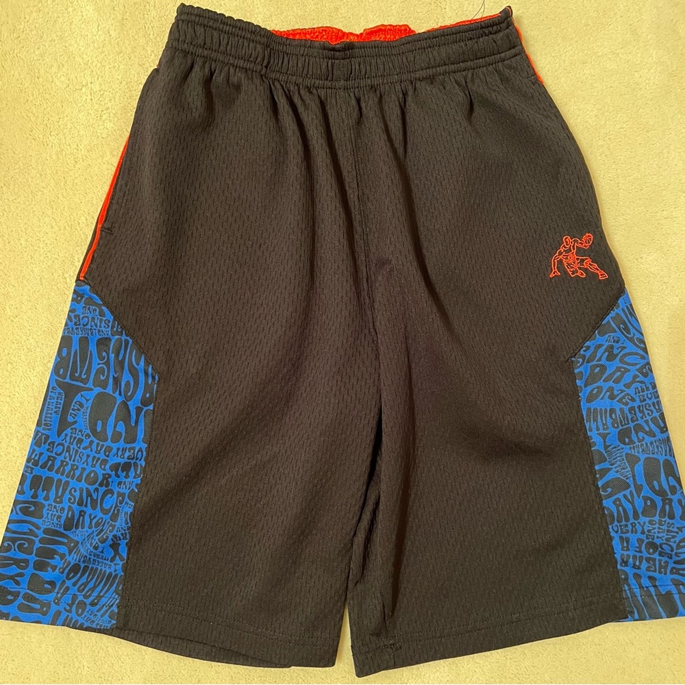 * $5 with $15+ bundle *  AND1 basketball shorts L 10-12